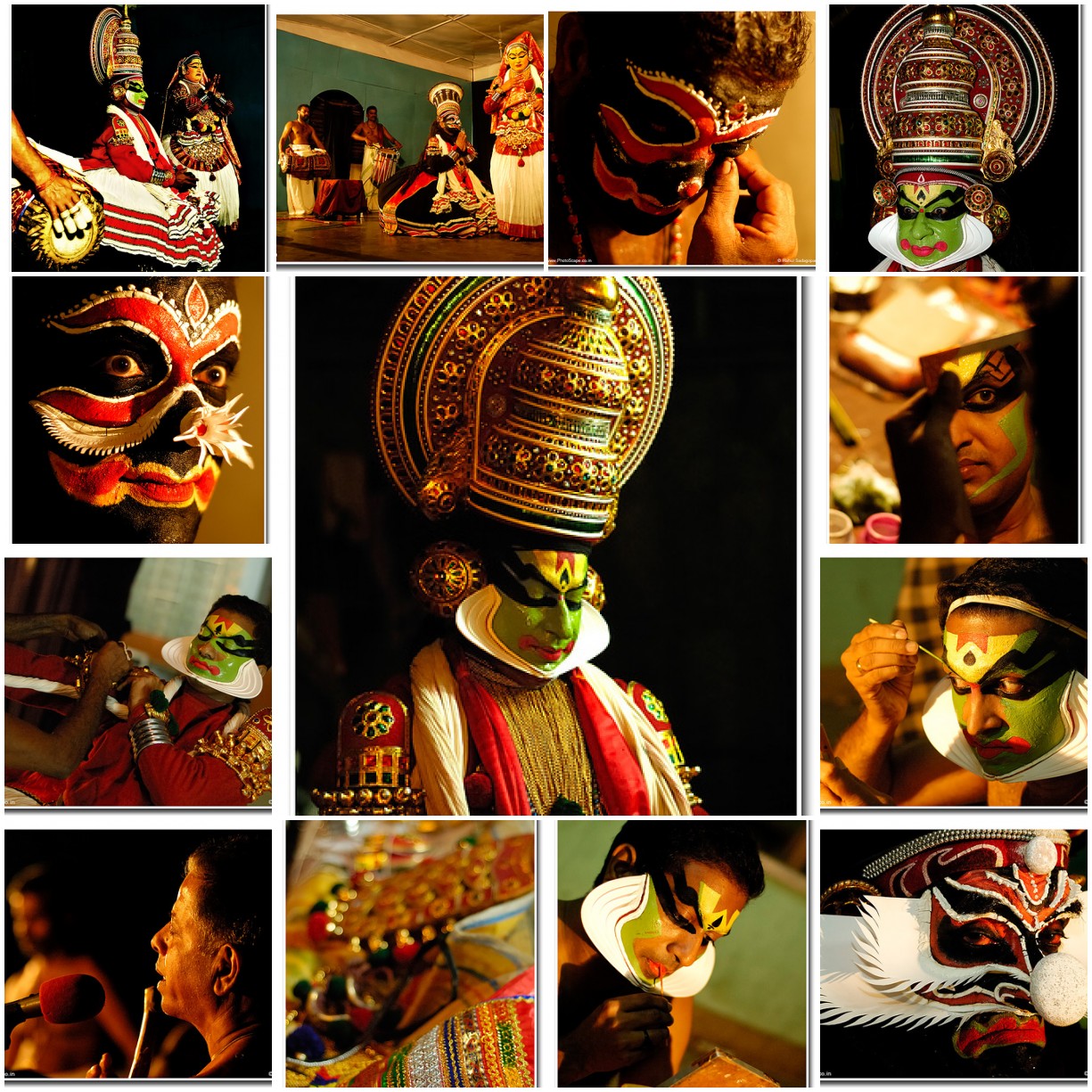 kathakali dance information